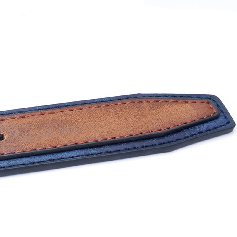 Men's Fashion Casual PU Belt - Denim Optimized