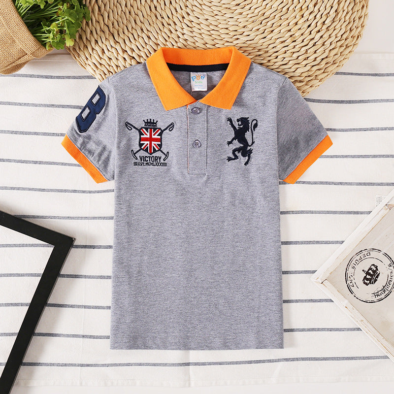 polo barnskjorta pojkar