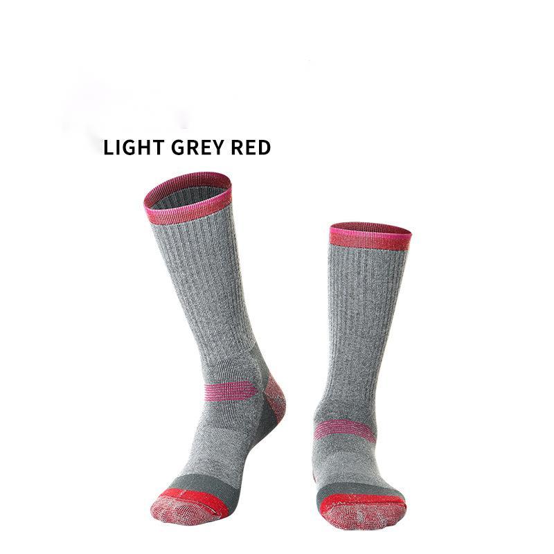 Outdoor Merino Wool Socks - Unisex Winter Hiking Socks for Men and Women