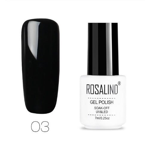 ROSALIND Pure Colors Gel Polish Collection - 7ML | 58 Colors + Base/Top UV/LED