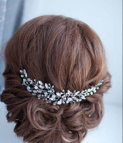 Couvre-chef en cristal, accessoires de bijoux de cheveux de mariée de mariage