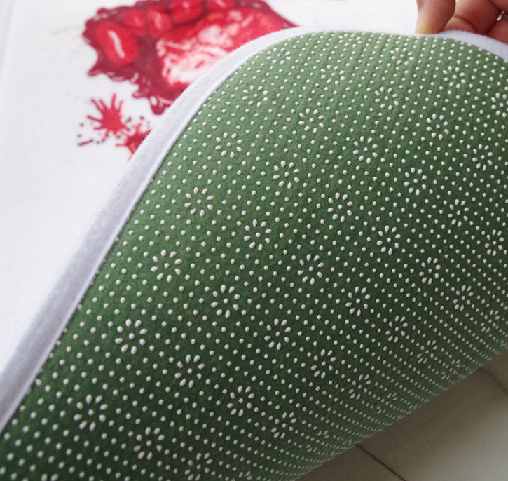 Tapis de bain Sanglant