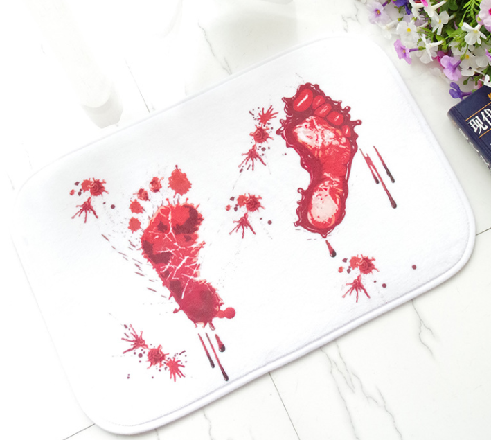 Tapis de bain Sanglant
