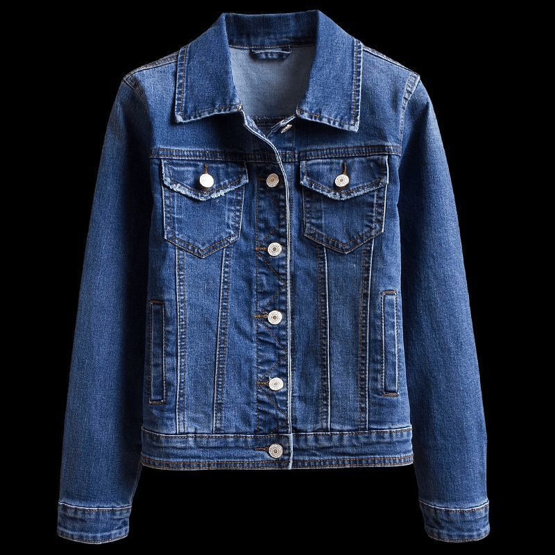 Veste d'étudiant décontractée slim d'automne