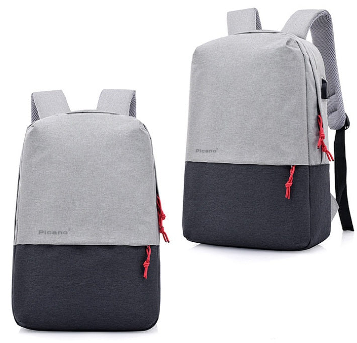Gränsöverskridande Picano anpassad datorväska ryggsäck fritid studentpaket män och kvinnor multifunktionell USB-laddningsryggsäck