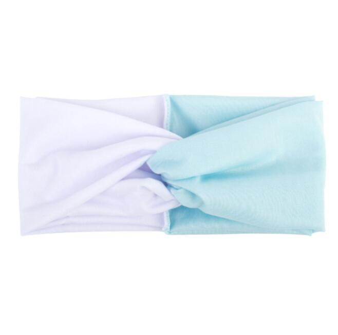 Turban pannband kvinnor twist elastiskt pannband pannband sport yoga pannband huvudbonad huvudinpackning tjejer håraccessoarer