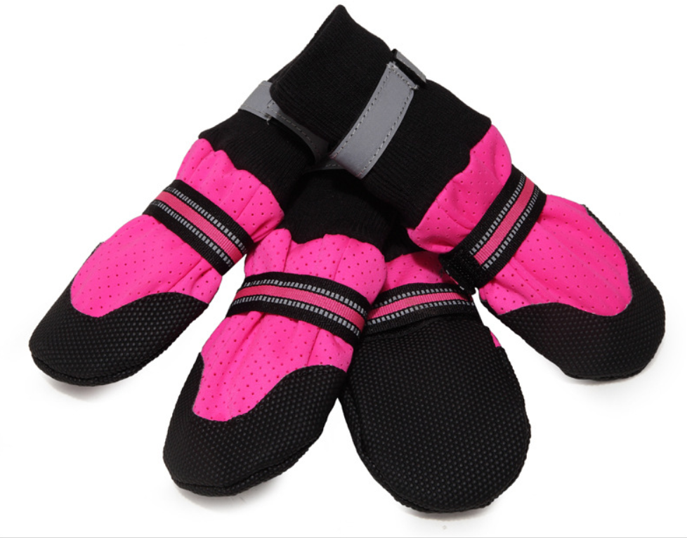 Chaussures pour chiens de compagnie Bottes de neige antidérapantes pour animaux de compagnie