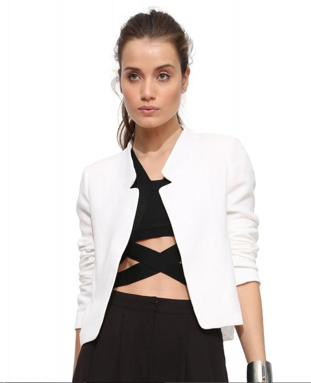 Spring Autumn New Fashion Women's Short Blazer Coat - Stylish & Professional