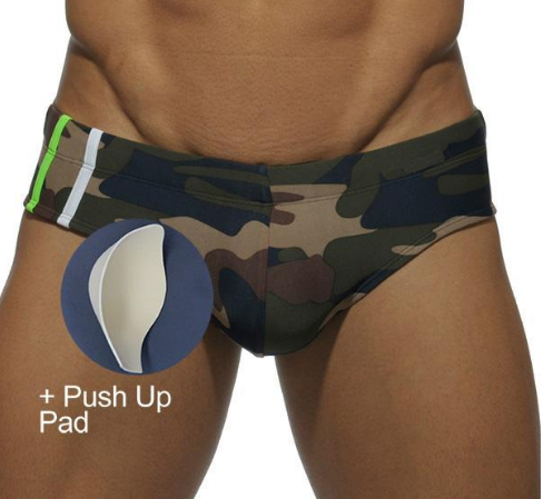 Slip de bain PUSH UP pour hommes