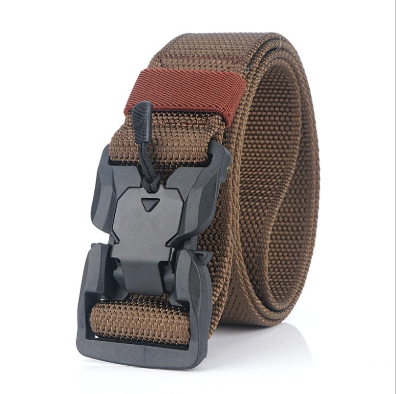 Men's Military Combat Tactical Belt US Army Training Nylon Metal Buckle - Professional Grade