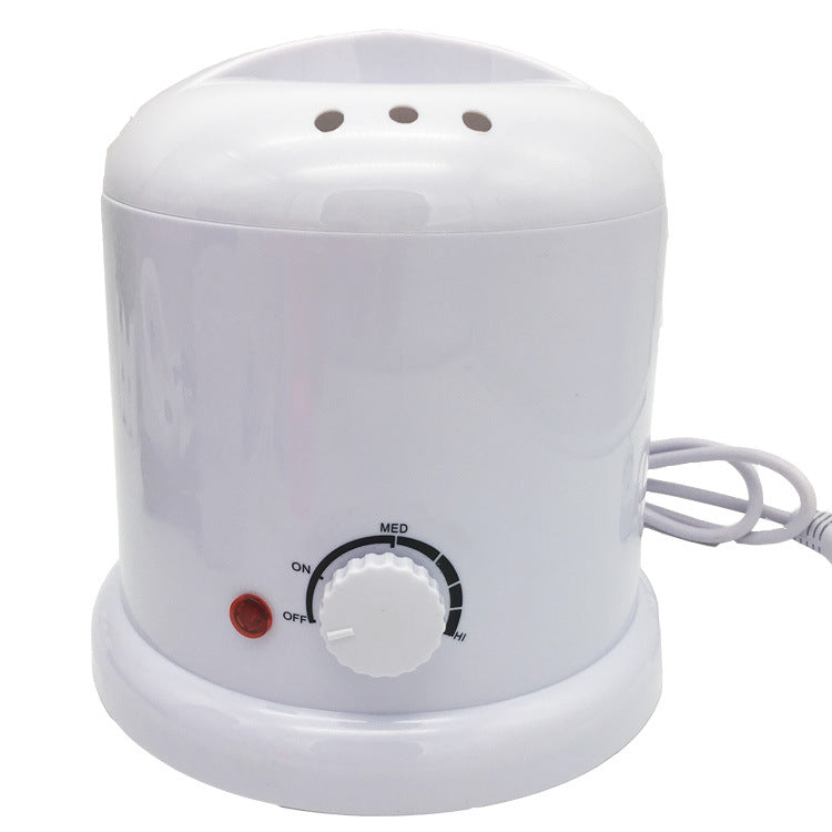 Body Hair Removal Wax Melter - AC-Powered Professional White System