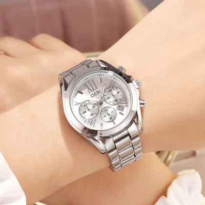 C it all Women’s Luxury Casual Watch – Rose Gold Steel Band Quartz