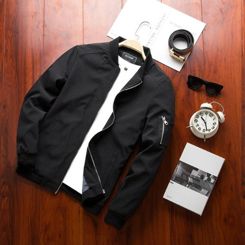 Jacka Casual Jacka Mäns Baseball Uniform ungdom trend