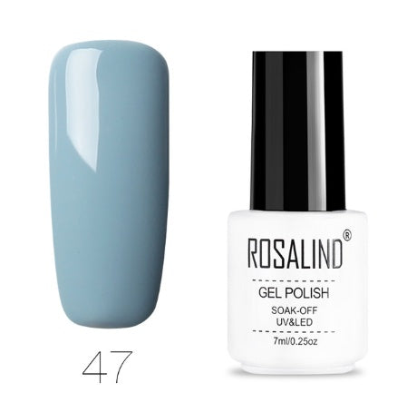ROSALIND Pure Colors Gel Polish Collection - 7ML | 58 Colors + Base/Top UV/LED