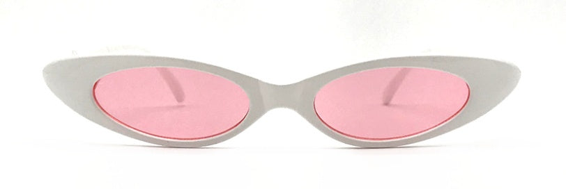 Nya solglasögon med ovala bågar, transparenta havsglasögon, personlighet, retro solglasögon, mode, vilda solglasögon