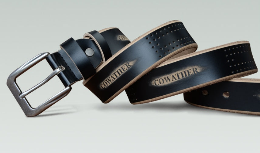 Men's Swedish Leather Belt - Nordic Quality