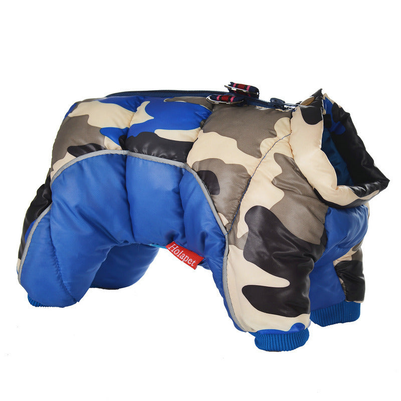 Vêtements d'hiver pour animaux de compagnie, veste Super chaude, manteau en coton plus épais, imperméable, pour petits chiens, vêtements pour chiots