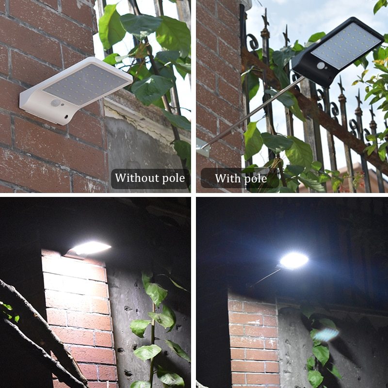 Solcellslampa för utomhusbruk