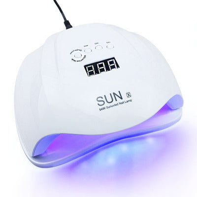Professional Nail Lamp Dryer - 54W 100-240V Universal | Fast Dry Technology