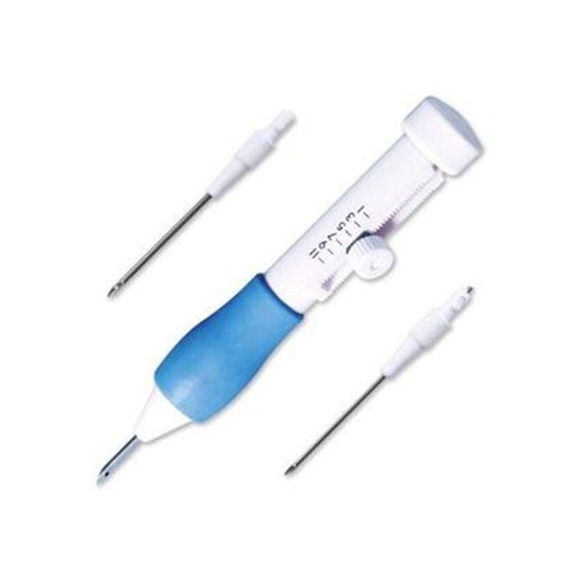 Embroidery Needle Set - Adjustable Punch Needle Tool with 3 Interchangeable Tips