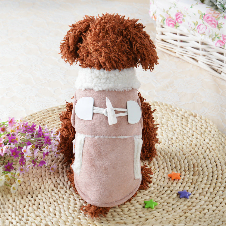 Vêtements pour chien en peluche Costume pour chien Costume pour chien