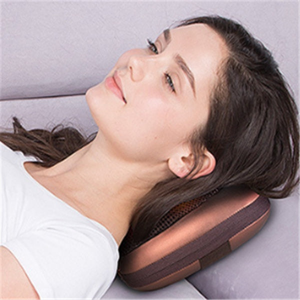 Multifunctional Neck Massager - Electric Massage Pillow for Home & Car