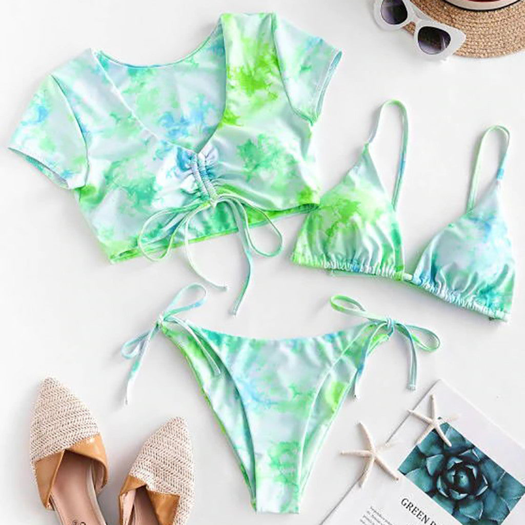 Tredelad bikini