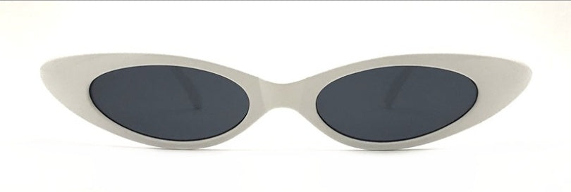 Nya solglasögon med ovala bågar, transparenta havsglasögon, personlighet, retro solglasögon, mode, vilda solglasögon