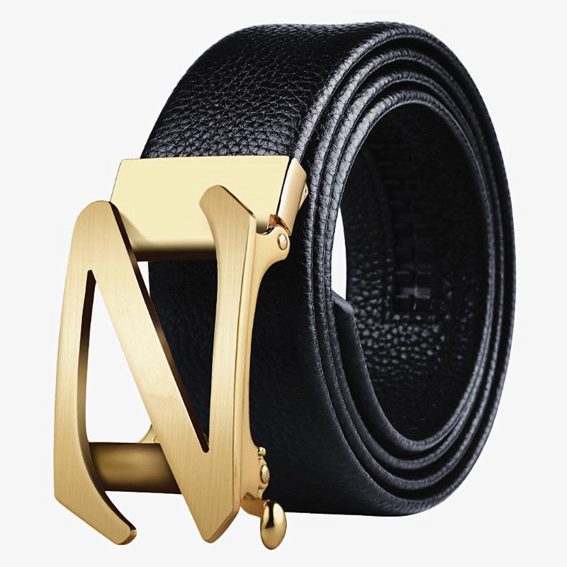 Men's Plus Size Extended Automatic Buckle Belt - Inclusive Comfort