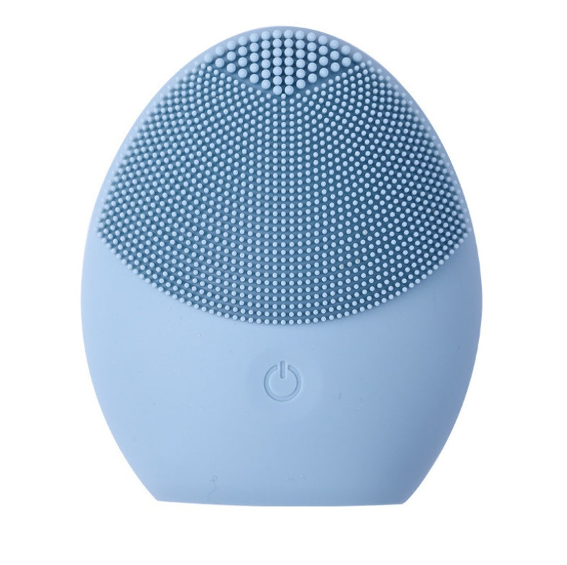Nettoyant facial électrique à ultrasons en silicone
