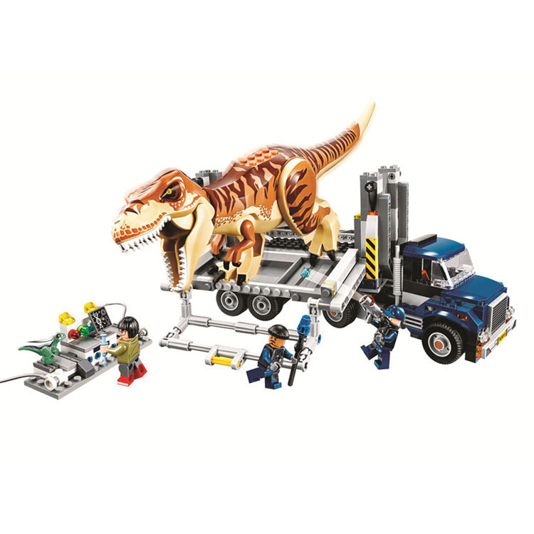 Byggklossar av jurassic-dinosaurier