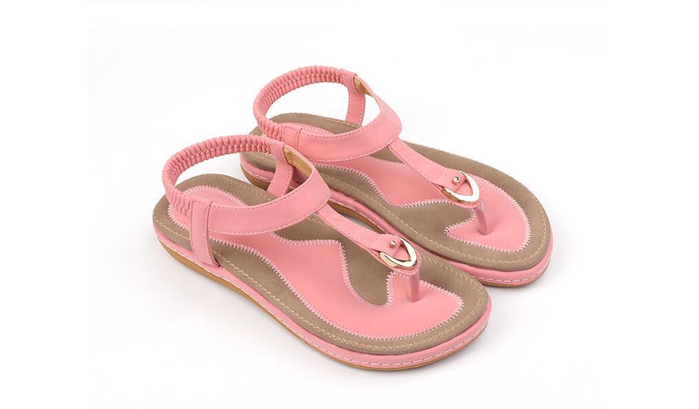 Women's Platform Summer Sandals - Ankle Strap Fashion - Sunshine Collection