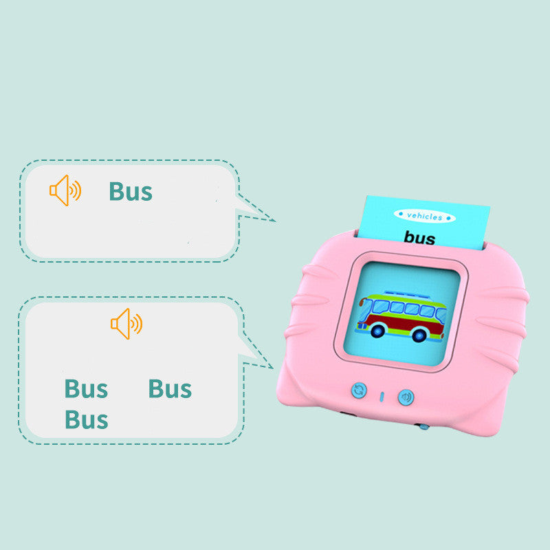 Carte d'apprentissage de l'anglais pour enfants, éducation précoce, Machine d'éveil pour enfants