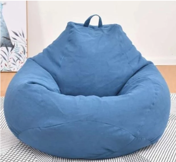 Fauteuil poire géant doux et confortable