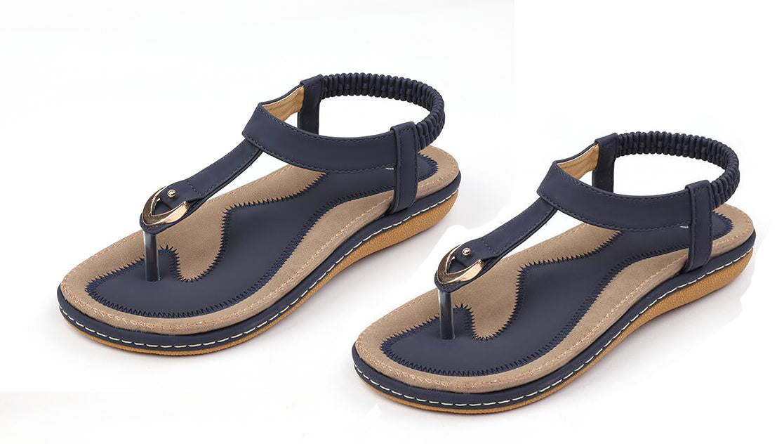 Women's Platform Summer Sandals - Ankle Strap Fashion - Sunshine Collection