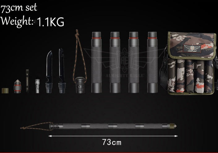 Outdoor Defense Tactical Stick | Hiking Camping Gear