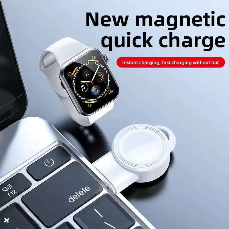 Chargeur sans fil USB montre portable charge rapide