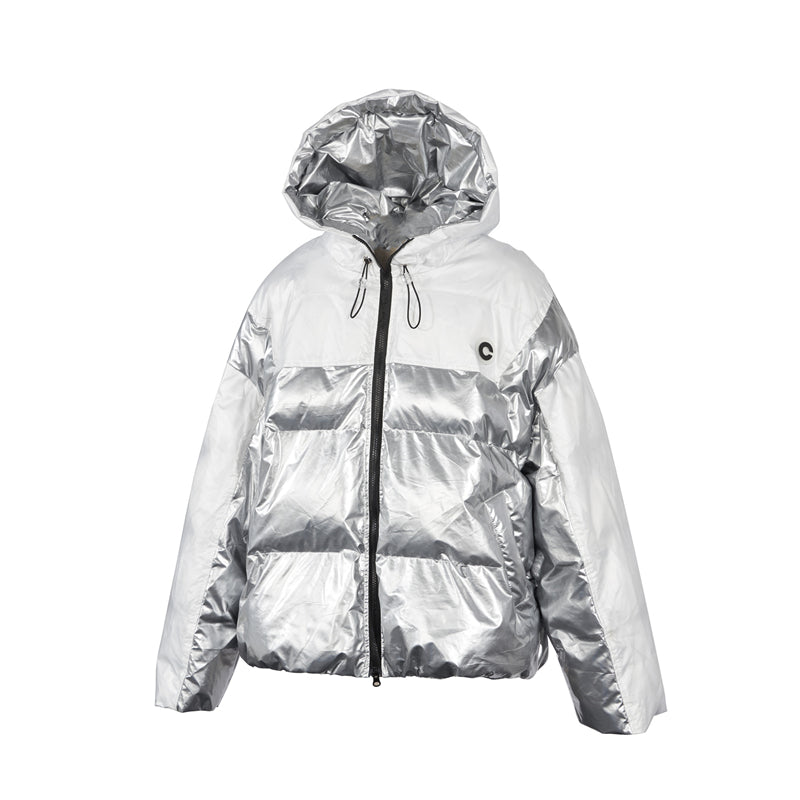 Veste matelassée en coton patché et épaissi pour hommes