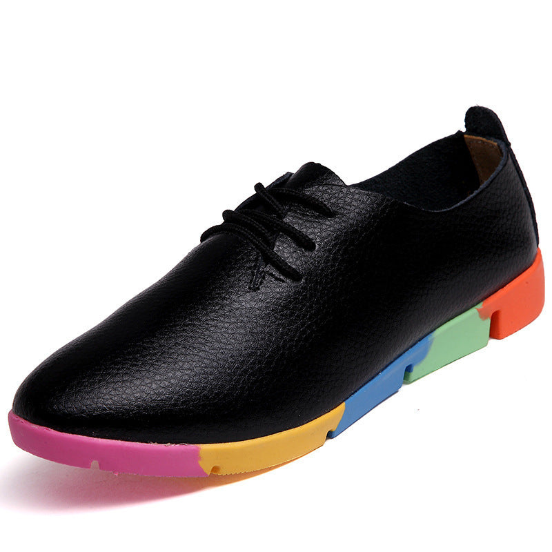 Women's Casual White Shoes - Inspired by Korean Nurses' Footwear
