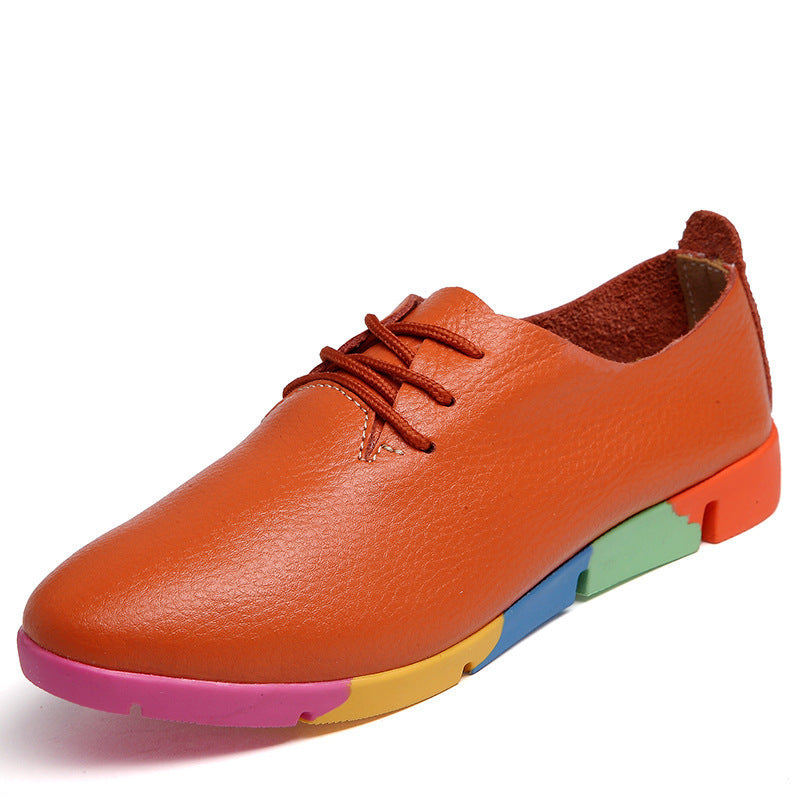 Women's Casual White Shoes - Inspired by Korean Nurses' Footwear