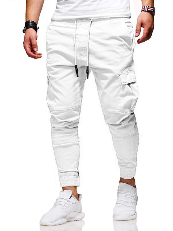 Män Höst Tunna Bomull Casual Byxor