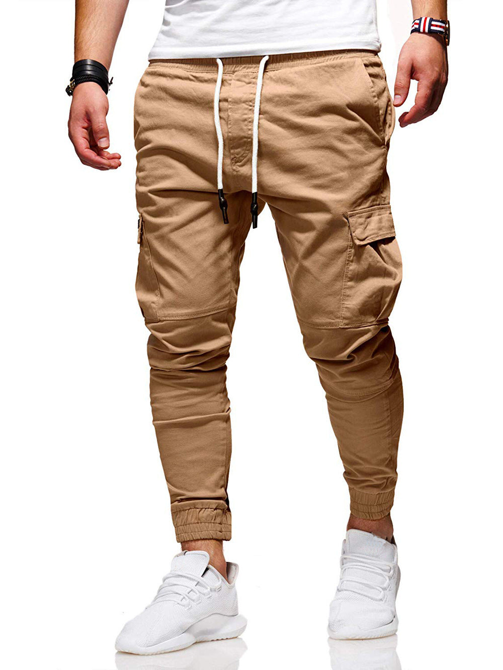 Män Höst Tunna Bomull Casual Byxor