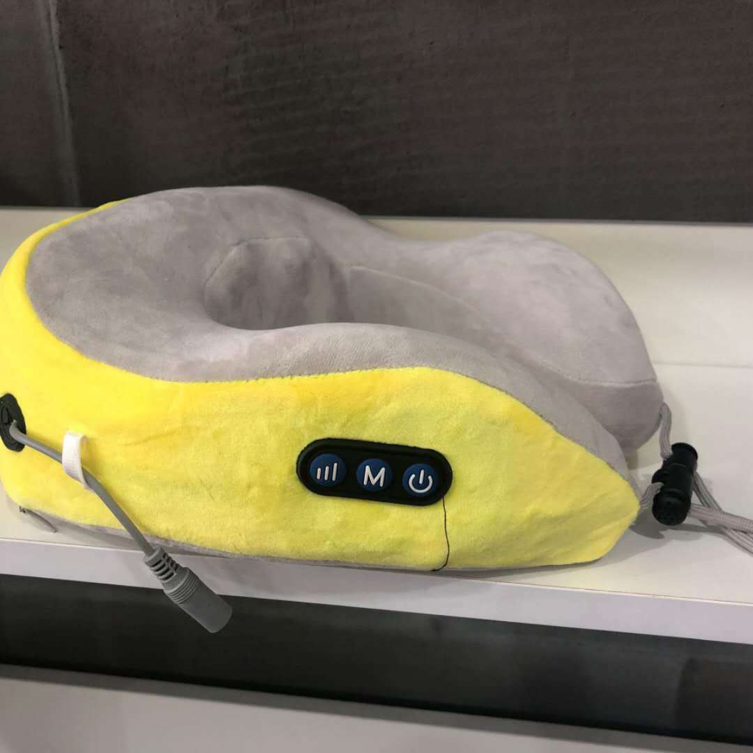 Electric Neck Massager - U-Shaped Pillow for Portable Massage