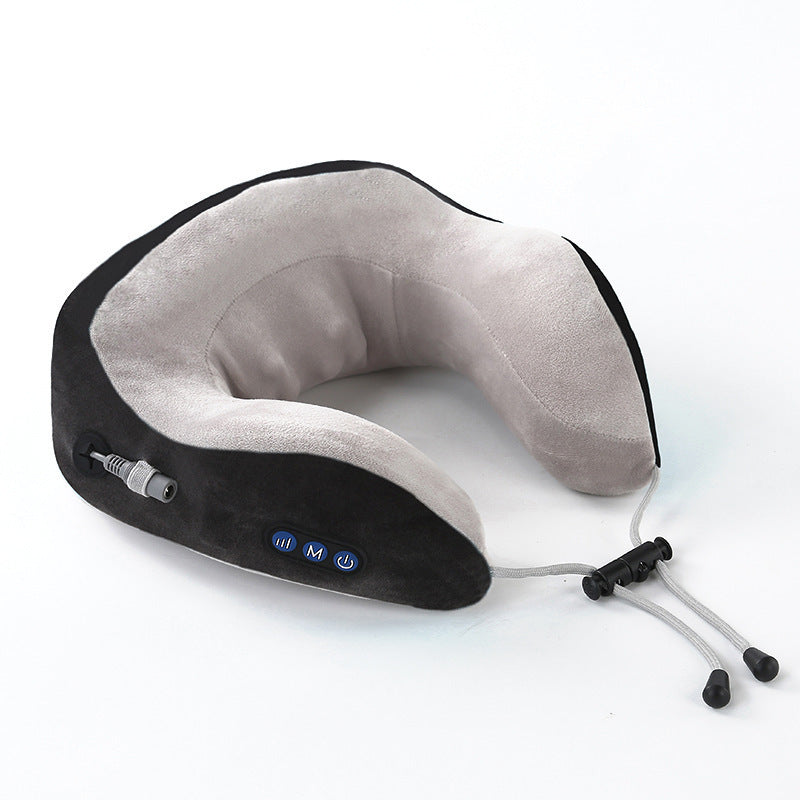 Electric Neck Massager - U-Shaped Pillow for Portable Massage