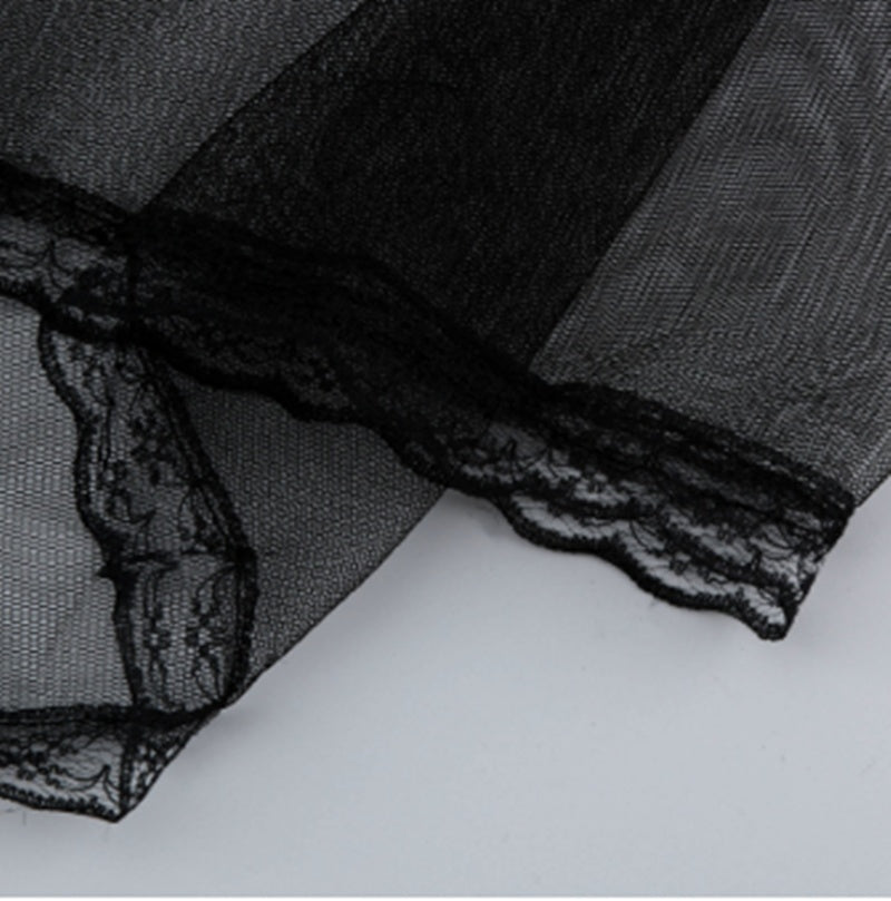 Sexy Lingerie Front Slit Nightdress - Elegant Design