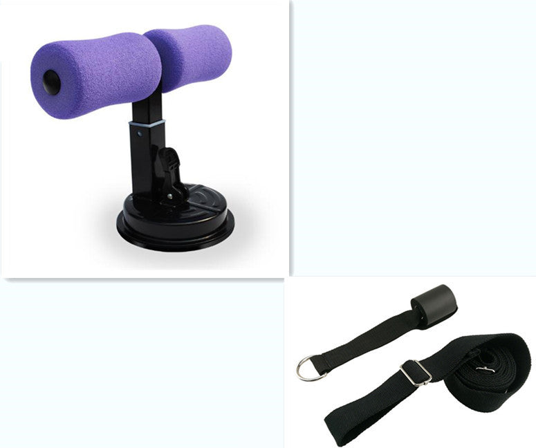 Professional Sit-Up Bar Trainer - Compact Steel Spring Core Strengthener