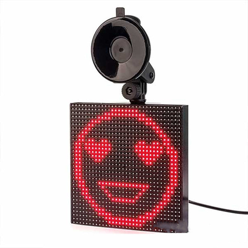 Fullfärg Bluetooth Emoticon Car LED Display