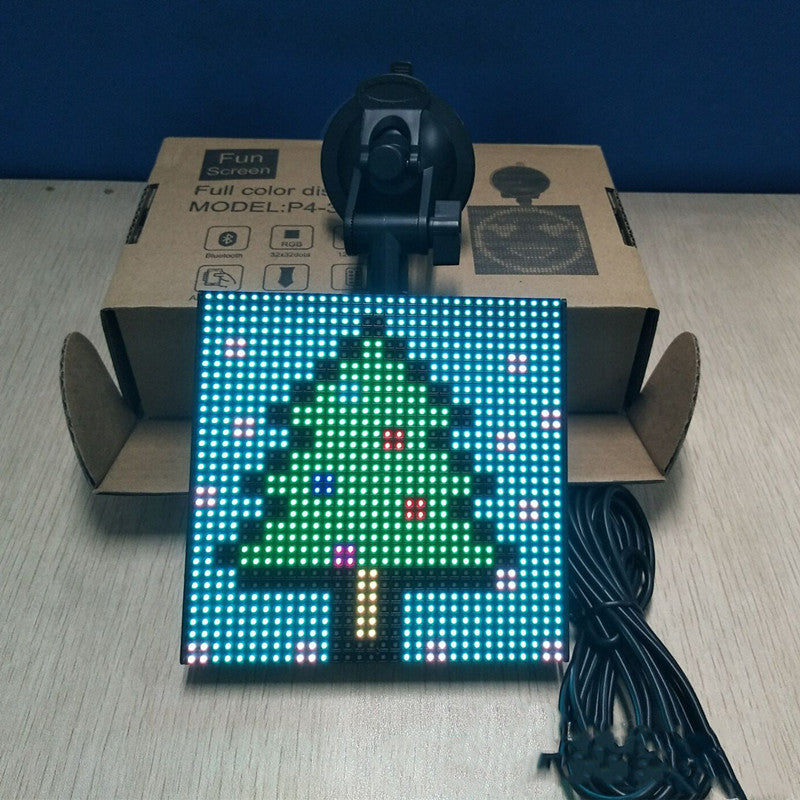 Fullfärg Bluetooth Emoticon Car LED Display