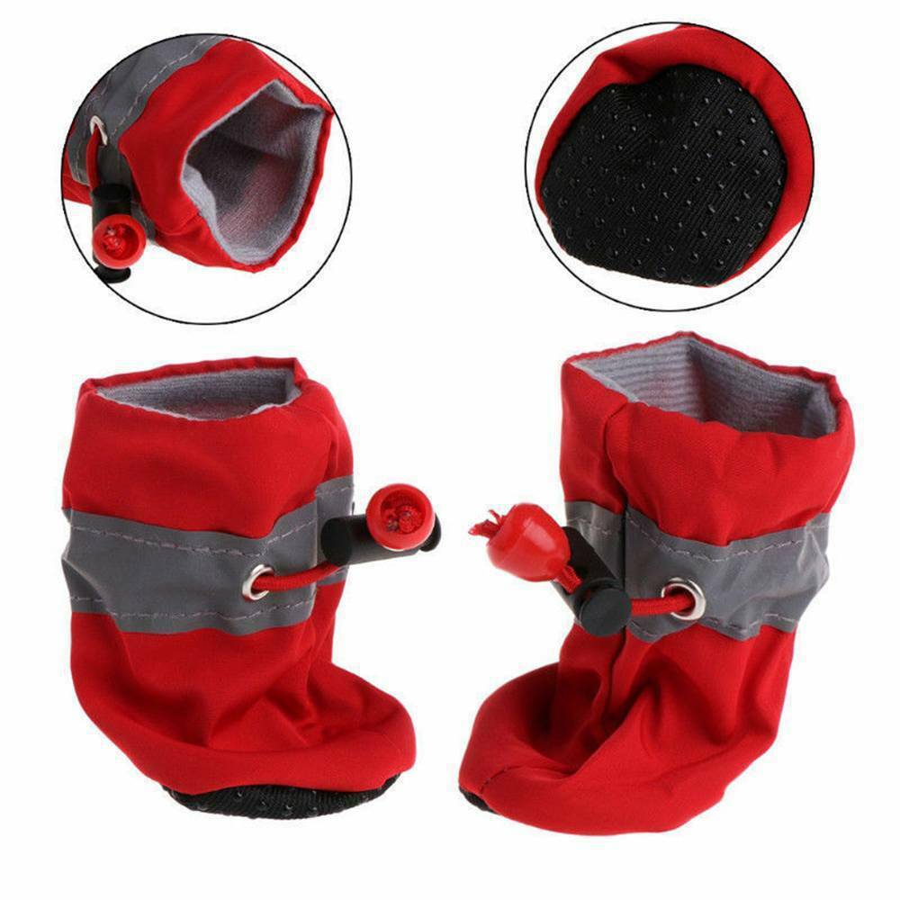 Pet Shoe Fotskydd Anpassade Pet Dog Shoes