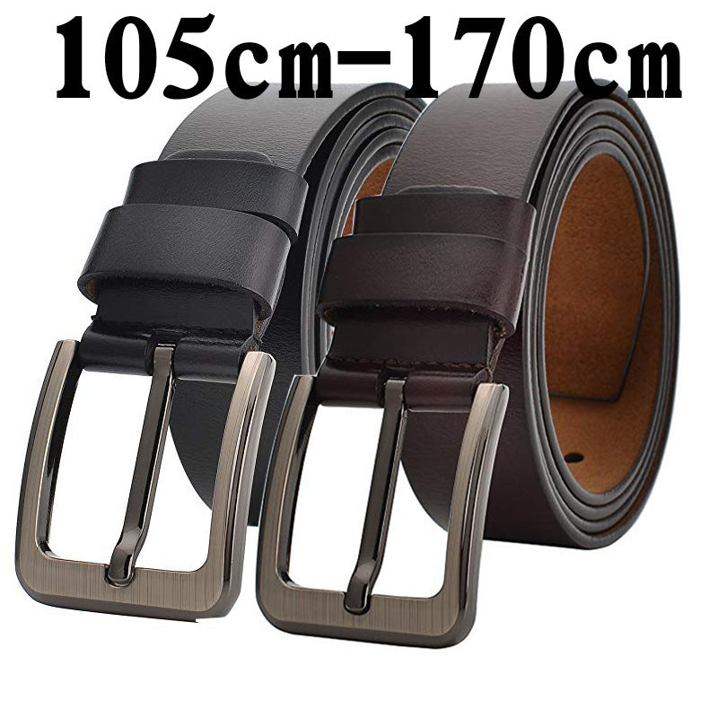 Men's Casual Wild Two-Layer Leather Belt - Adventurous Freedom